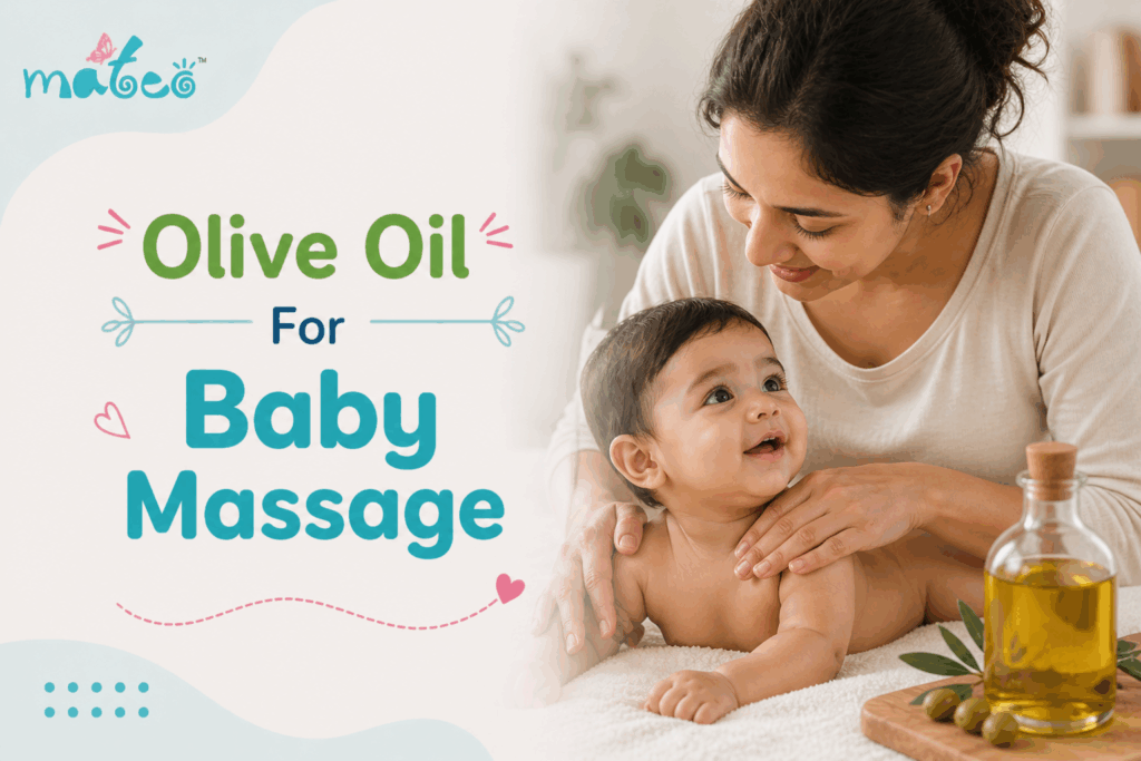 Olive Oil For Baby Massage