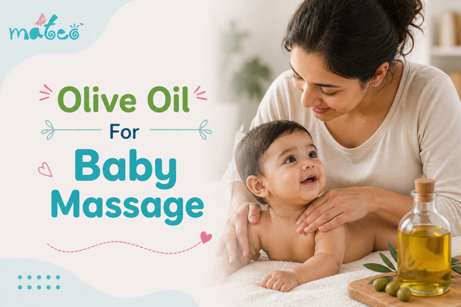 Olive Oil For Baby Massage