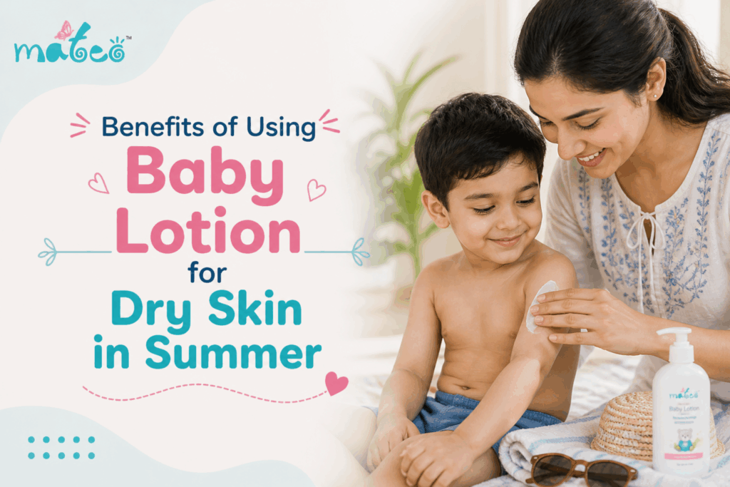 Benefits of Using Baby Lotion for Dry Skin in Summer