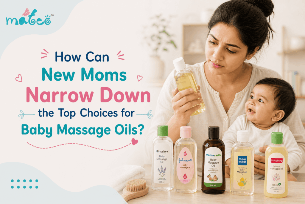 How Can New Moms Narrow Down the Top Choices for Baby Massage Oils