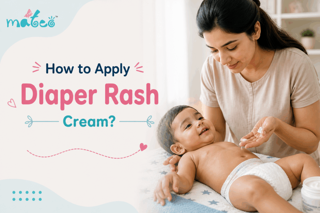 How to Apply Diaper Rash Cream