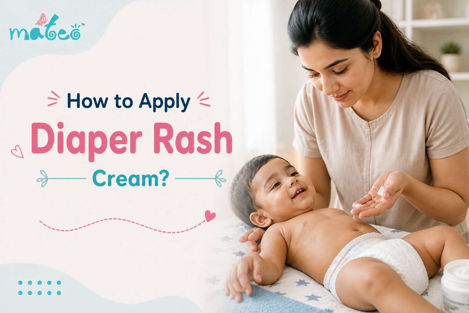 How to Apply Diaper Rash Cream