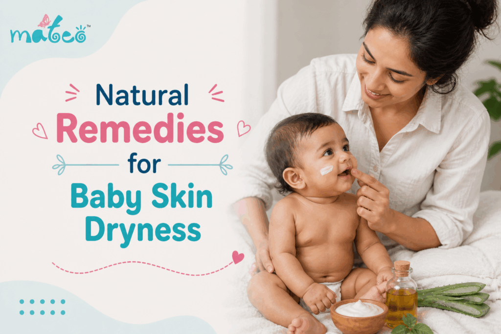 Natural remedies for baby skin dryness