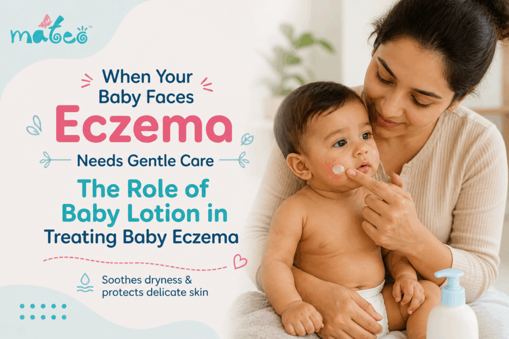 The Role of Baby Lotion in Treating Baby Eczema