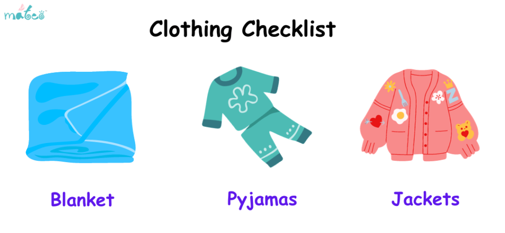 Clothing Checklist