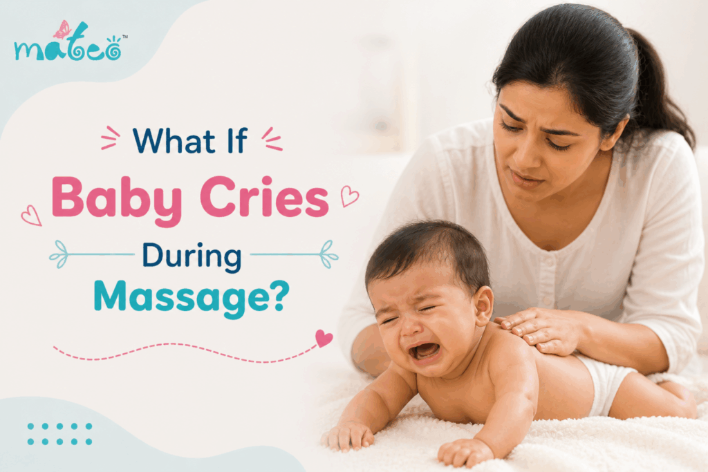 What If Baby Cries During Massage