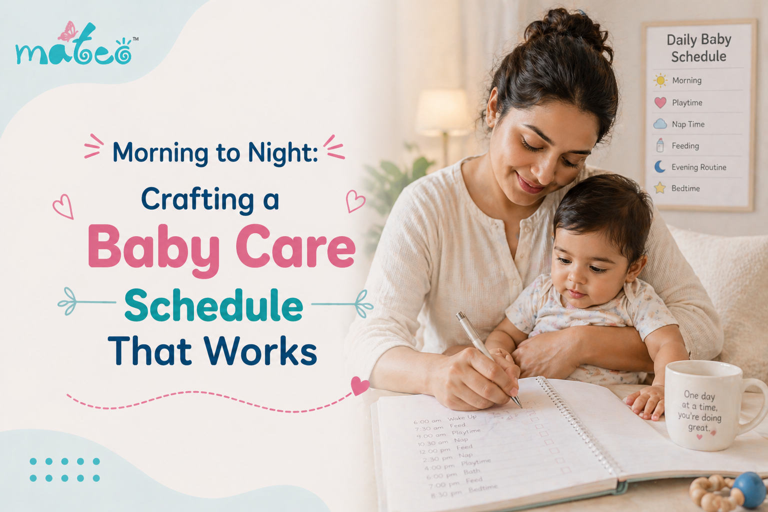 Morning to Night Crafting a Baby Care Schedule That Works