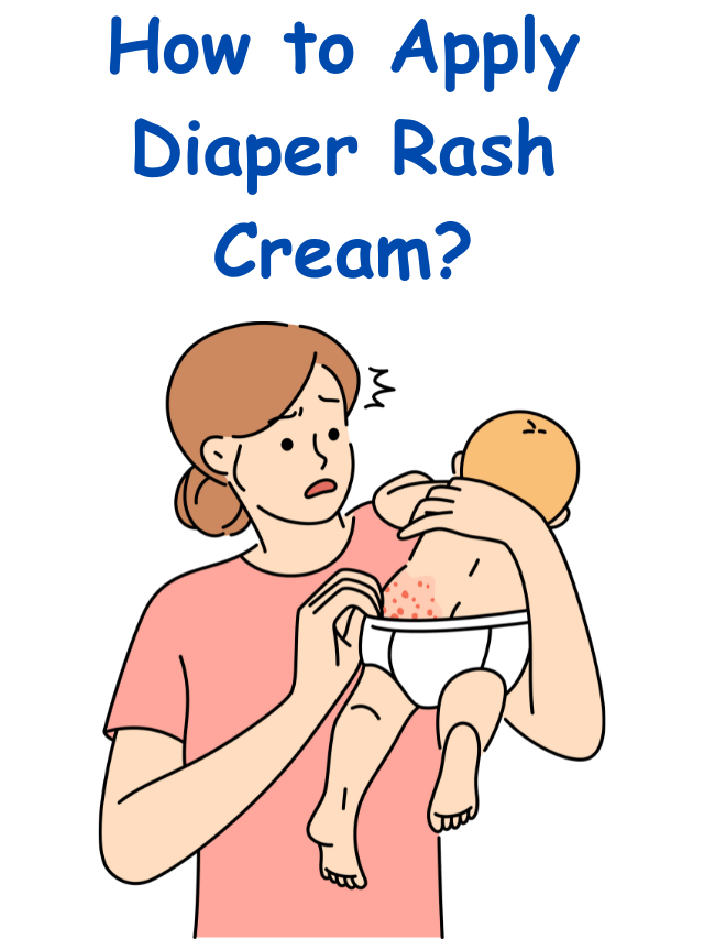How to Apply Diaper Rash Cream?
