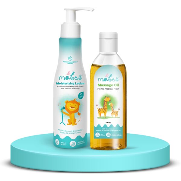 Mateo Moisturizing Lotion and Mateo Massage Oil(Combo Pack)