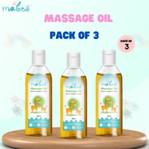 Mateo Baby Massage Oil Pack of 3