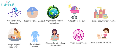 Secrets to Maintain Healthy Baby Skin