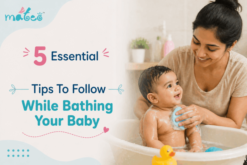 5 Essential Tips To Follow While Bathing Your Baby