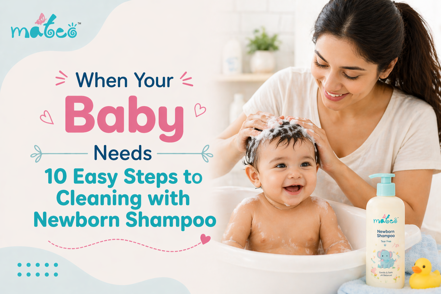 10 Easy Steps to Cleaning with New Born Shampoo